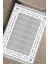 Modern Çizgili Halı Kaymaz Tabanlı Kilim Makinede Yıkanabilir Dot Tabanlı Salon Halısı 5180B 4