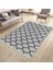 Modern Çizgili Kilim Makinede Yıkanabilir Halı Kaymaz Taban Kilim Dot Tabanlı Salon Halısı 5246A 1