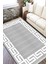 Modern Çizgili Halı Kaymaz Tabanlı Kilim Makinede Yıkanabilir Dot Tabanlı Salon Halısı 5180B 2