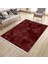 Bordo Renk Kilim Kaymaz Tabanlı Kilim Makinede Yıkanabilir Dot Tabanlı Salon Halısı 5176A 1