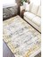 Gold Detaylı Kilim Makinede Yıkanabilir Halı Kaymaz Taban Kilim Dot Tabanlı Salon Halısı 5236B 2