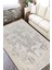 Krem Bej Kilim Kaymaz Tabanlı Kilim Makinede Yıkanabilir Dot Tabanlı Salon Halısı 5190A 2