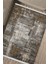Kahverengi Halı Kaymaz Tabanlı Kilim Makinede Yıkanabilir Dot Tabanlı Salon Halısı 5161B 4