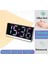 SR2205 Rgb Rakamlı Dijital Masa Saati Titreşim Sensörlü Alarm/takvim/termometre/çalar Saat 3
