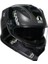 K7 Kyber Matt Grey Yellow Fluo Kapalı Kask 1