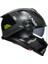 K7 Kyber Matt Grey Yellow Fluo Kapalı Kask 2
