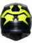K7 Mplk Glımpse Matt Black Yellow Fluo Kapalı Kask 4