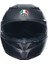 K3 Mono Matt Black Kapalı Kask 2