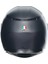 K3 Mono Matt Black Kapalı Kask 4