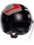 Eteres Scaglieri Matt Grey Red Açık Kask 1