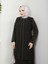 Kolları Taşlı Büyük Beden Anne Elbisesi 1
