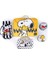 2024 Yeni Anime Snoopy Sevimli Karikatür Seyahat Depolama Çantası 4 Parçalı Taşınabilir Bavul Giysileri Organizer Çanta Depolama Cep Renkleri: 5 Pcs (Yurt Dışından) 1