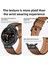 Samsung Galaxy Watch 8 40MM / 44MM Için Deri Saat Kayışı (Yurt Dışından) 4