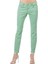 Slim Fit Düşük Bel Dar Paça Kadın Yeşil Pantolon 1