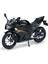 1:12 Alaşımlı Motosiklet Modeli Kawasaki Motosiklet Şok Direksiyon Oyuncak Araba (Yurt Dışından) 1