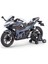 1:12 Alaşımlı Motosiklet Modeli Kawasaki Motosiklet Şok Direksiyon Oyuncak Araba (Yurt Dışından) 1