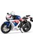 1:12 Alaşımlı Motosiklet Modeli Kawasaki Motosiklet Şok Direksiyon Oyuncak Araba (Yurt Dışından) 1