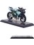 1:12 Alaşımlı Motosiklet Modeli Kawasaki Motosiklet Şok Direksiyon Oyuncak Araba (Yurt Dışından) 1
