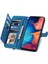 Samsung Galaxy A20E Fermuarlı Kese Manyetik Kart Tutucu ve Bilek Kayışlı Cüzdan Kılıfı Samsung Galaxy A20E (Yurt Dışından) 5