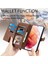 Samsung Galaxy S21 Plus Fermuarlı Kese Manyetik Kart Tutucu ve Bilek Kayışlı Cüzdan Kılıfı Samsung Galaxy S21 Plus (Yurt Dışından) 5