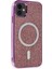 iPhone 11 Kılıf Diamond Magsafe Kapak - Derin Mor 2