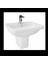 KY045 Key Köşeli Yarım Ayak Lavabo 36*45 cm 1
