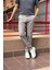 Erkek, Keten Dokuma, Pamuklu Kumaş, Regular Fit, Mevsimlik Pantolon 371 3