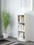 Bılly Kitaplık 40 x 28 x 106 cm Beyaz 2 Raflı Dayanıklı Dolap 4