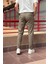 Erkek, Keten dokuma, Pamuklu kumaş, Regular fit, Mevsimlik Pantolon 294 4