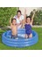 Üç Halka Yuvarlak Şişme Mavi Çocuk Havuzu Büyük Boy 1