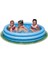 Üç Halka Yuvarlak Şişme Mavi Çocuk Havuzu Büyük Boy 2