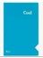 80 Yaprak Çizgili Defter Mavi A4 Dikişli Cool Defter 1