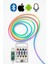 Kumandalı Bluetoothlu 5 Metre USB Ile Çalışan Pixel Neon LED 6X12 mm Neon Piksel LED 1