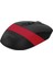 FG10 Nano Alıcı Kablosuz Optik 2000DPI Enerji Korumalı Mouse - Siyah/Kırmızı 2
