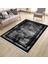 Dijital Çizgili Halı Yıkanabilir Halı Kaymaz Taban Kilim Dot Tabanlı Oturma Odası Halısı 5265B 1