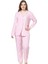 Lunarıa Tasarım Boydan Düğmeli Uzun Kollu Kadın Pijama Takımı Rahat Kalıp S/3xl 3