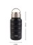 Paslanmaz Çelik Termos Su Şişesi 360ML Vakumlu Kapak Siyah Ithal Ürün 4