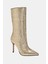 The Revival Kadın Altın Topuklu Çizme 4