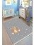 Kaymaz Taban Ayıcık Desenli Çocuk Halısı Makinede Yıkanabilir Dot Tabanlı Çocuk Halısı 10108C 2