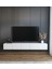 Subahome 200 cm Mdf 5 Kapaklı Dolaplı Minimalist Beyaz Duvara Monte Tv Ünitesi – Şık ve Fonksiyonel Tasarım 2