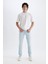 Pedro Slim Fit Dar Kalıp Normal Bel Dar Paça Jean Pantolon D1818AX24SM 2