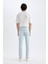 Pedro Slim Fit Dar Kalıp Normal Bel Dar Paça Jean Pantolon D1818AX24SM 6