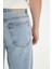 %100 Pamuk 90's Slim Fit Dar Kalıp Yüksel Bel Dar Paça Jean Pantolon B5784AX24AU 7