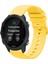 Garmin Forerunner 245 / 245 Music ile Uyumlu Kordon Jel Silikon Tokalı Kayış 1
