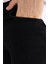 Super Skinny Fit En Dar Kalıp Normal Bel Ekstra Dar Paça Siyah Jean Pantolon R8752AZ24SP 6