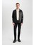 Carlo Skinny Fit Ekstra Dar Kalıp Normal Bel Ekstra Dar Paça Siyah Jean Pantolon S2285AZ24SP 2