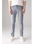 Yazlık Chino Kanvas Pantolon Slim Fit Dar Kesim Cepli Dar Paça T1055AZ24SP 4