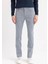Yazlık Chino Kanvas Pantolon Slim Fit Dar Kesim Cepli Dar Paça T1055AZ24SP 8