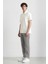 Yazlık Chino Kanvas Pantolon Slim Fit Dar Kesim Cepli Dar Paça T1055AZ24SP 2
