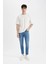 Skinny Crop Fit Dar Rahat Kalıp Normal Bel Ekstra Dar Paça Jean Pantolon C9744AX24SP 2